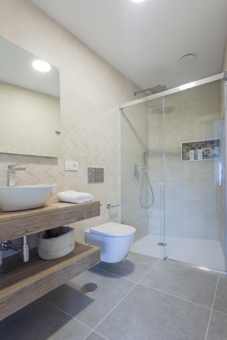 Apartamento Porcía. Baño
